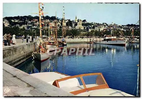 Cartes postales moderne Deauville Le Bassin des Yachts Bateaux