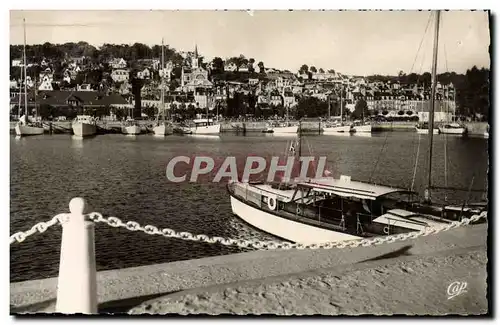 Cartes postales moderne Deauville Trouville Le Bassin des Yachts