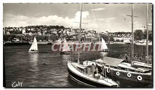 Cartes postales moderne Deauville Plage Fleurie Bateaux