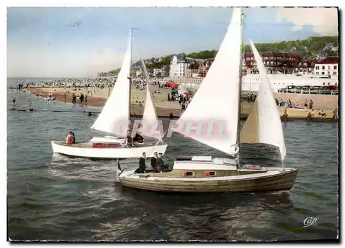 Cartes postales moderne Deauville Les Voiliers Bateaux