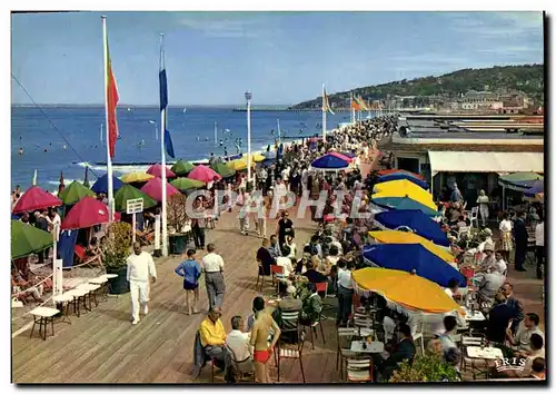 Cartes postales moderne Deauville Plage Fleurie Le Bar du Soleil et les Planches