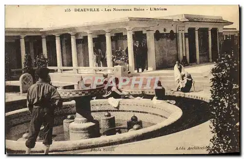 Ansichtskarte AK Deauville Les Nouveaux Bains L Atrium