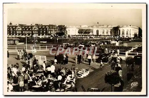 Cartes postales Deauville Plage Fleurie Le Casino et le Normandy