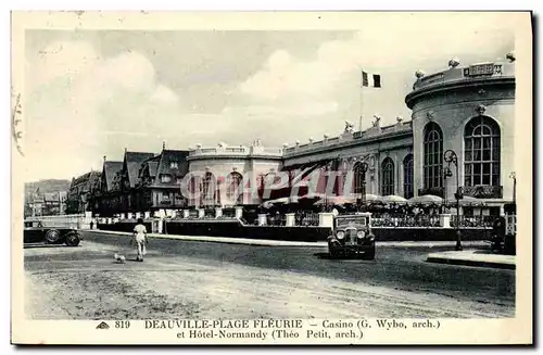 Cartes postales Deauville Le Casino et l hotel Normandy