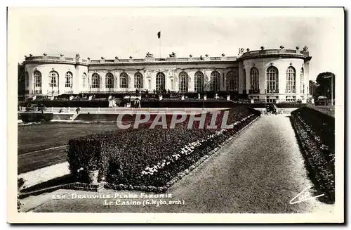 Cartes postales Deauville La Plage Fleurie Le Casino