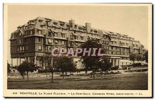 Cartes postales Deauville Le new Golf