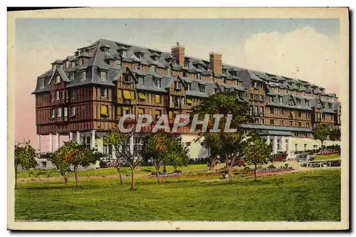 Ansichtskarte AK Deauville La Plage Fleurie Le new Golf