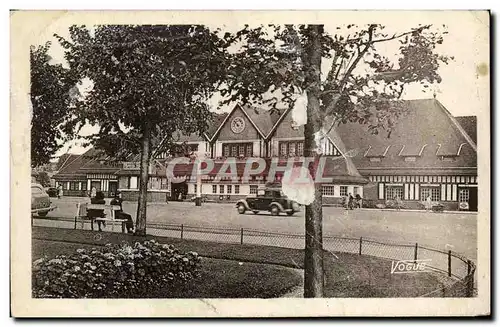 Cartes postales Deauville la Plage Fleurie La Gare