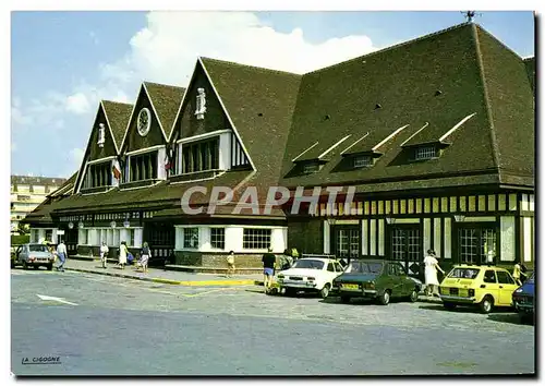 Cartes postales moderne Deauville La Plage Fleurie