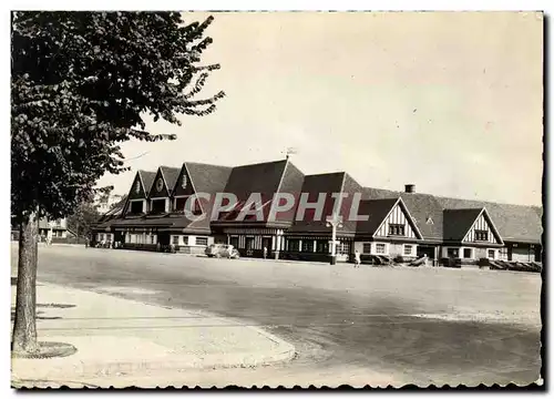 Moderne Karte Deauville La Plage Fleurie La gare