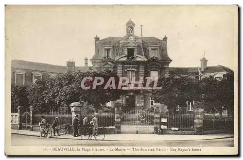 Cartes postales Deauville La Plage Fleurie La mairie