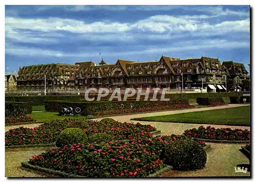 Cartes postales moderne Deauville Les Fenetres Fleuries de L Hotel Normandy