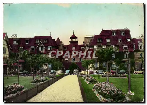 Cartes postales moderne Deauville Plage Fleuries de L Hotel Normandy