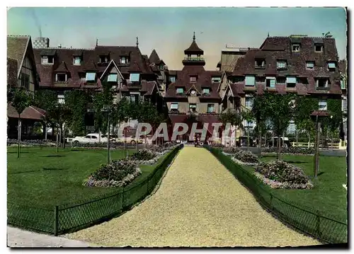 Moderne Karte Deauville Plage Fleuries de L Hotel Normandy