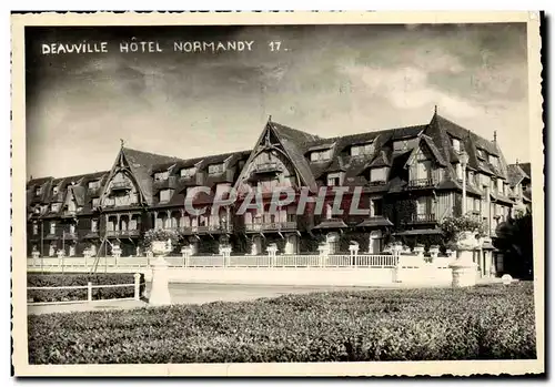 Cartes postales moderne Deauville Plage Fleuries de L Hotel Normandy