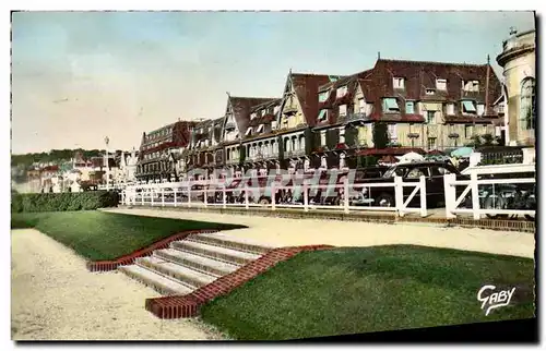 Moderne Karte Deauville Plage Fleuries Le Normandy L Hotel