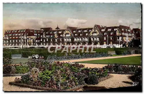 Moderne Karte Deauville Plage Fleuries Le Normandy L Hotel