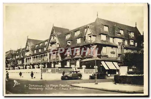 Ansichtskarte AK Deauville Plage Fleuries Le Normandy L Hotel