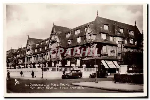 Ansichtskarte AK Deauville Plage Fleuries Le Normandy L Hotel