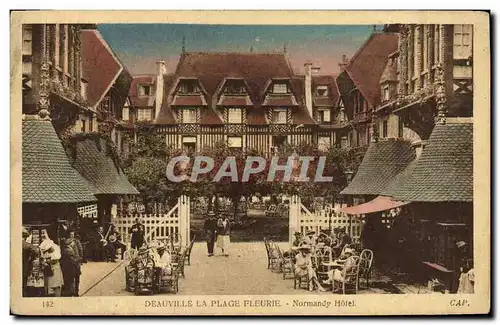 Cartes postales Deauville La Plage Fleurie Normandy Hotel