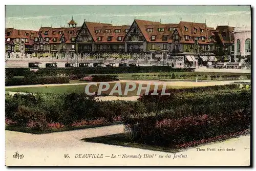 Cartes postales Deauville Le Casino et Normandy Hotel