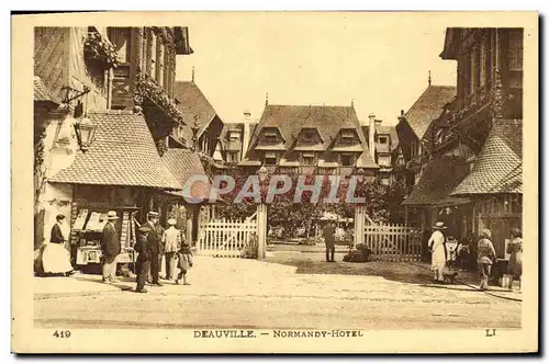 Cartes postales Deauville Normandy Hotel