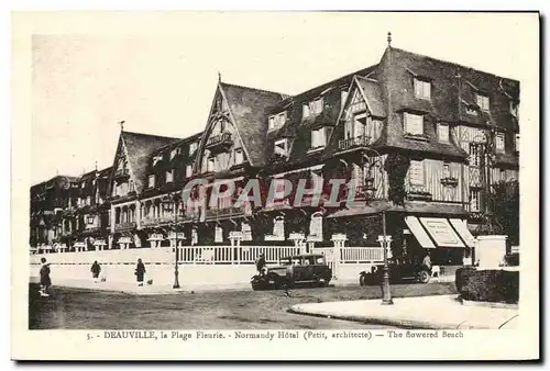 Cartes postales Deauville La Plage Fleurie Le Normandy Hotel