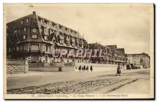 Cartes postales Deauville La Plage Fleurie Le Normandy Hotel