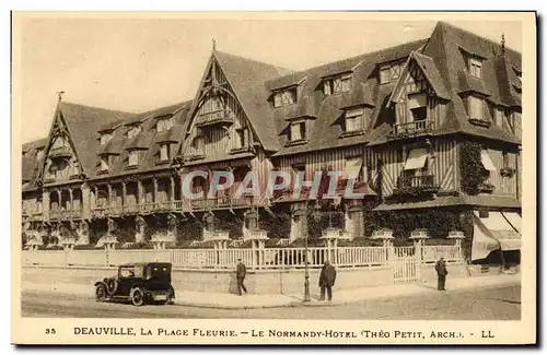 Cartes postales Deauville La Plage Fleurie Le Normandy Hotel