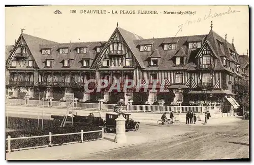 Cartes postales Deauville Normandy Hotel Plage Fleurie Normandy Hotel