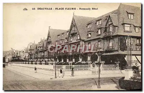 Cartes postales Deauville Normandy Hotel Plage Fleurie Normandy Hotel