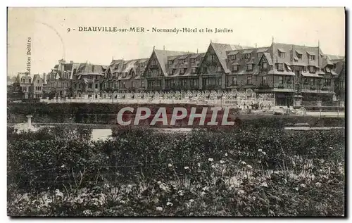 Cartes postales Deauville Sur Mer Normandy Hotel Jardins