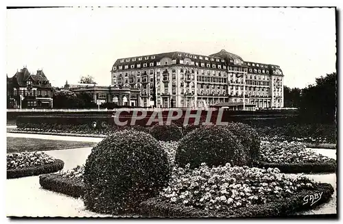 Moderne Karte Deauville La Plage Fleurie Le Royal Hotel et les Jardins