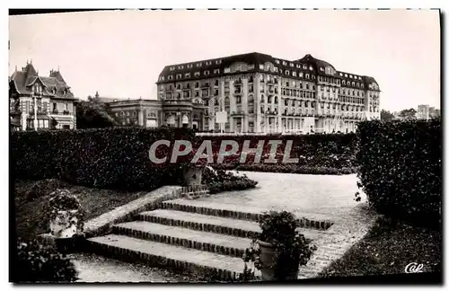 Moderne Karte Deauville La Plage Fleurie Le Royal Hotel et les Jardins