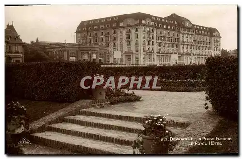 Cartes postales moderne Deauville La Plage Fleurie Le Royal Hotel