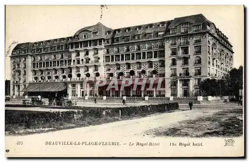 Cartes postales Deauville la Plage Fleurie Le Royal Hotel