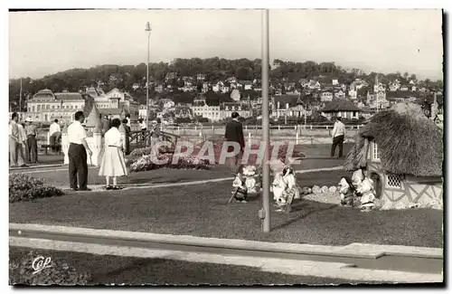 Cartes postales moderne Deauville La Plage Fleurie Le Golf miniature