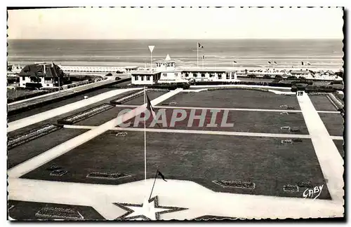 Moderne Karte Deauville La Plage Fleurie Les Jardins et le Yacht Club