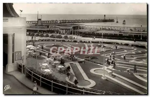 Cartes postales moderne Deauville Plage Fleurie La Jetee et le Golf miniature du Casino de Trouville