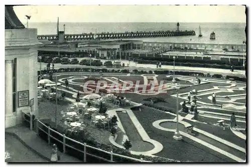 Cartes postales moderne Deauville La Plage Fleurie La Jetee et le Golf Miniature du Casino de Trouville