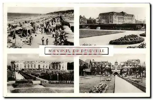 Moderne Karte Souvenir de Deauville