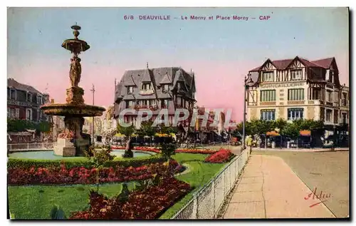 Cartes postales Deauville Le Morny et Place Morny