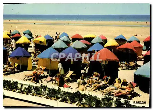 Cartes postales moderne Deauville La Plage Fleurie Une partie de la Plage