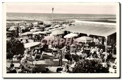 Moderne Karte Deauville Plage Fleurie Farniente sur la plage