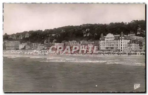 Cartes postales Deauville La Reine des Plages la Plage a maree haute et les Villas