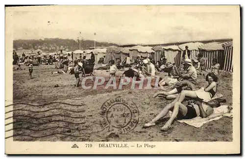 Cartes postales Deauville La Plage