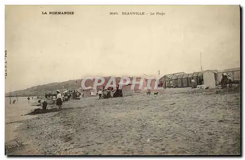 Cartes postales Deauville La Plage