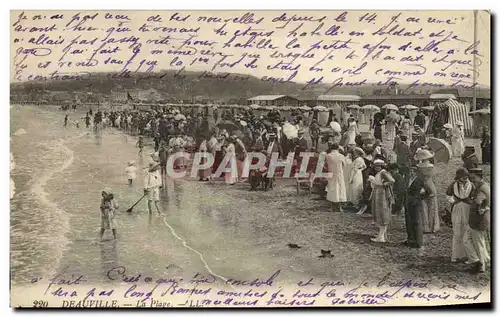 Cartes postales Deauville La Plage