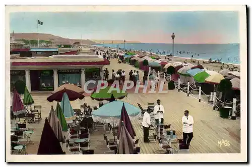 Ansichtskarte AK Deauville La Promenade des Planches