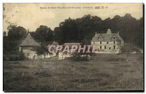 Cartes postales Manoir de Saint Hippolyte Lisieux